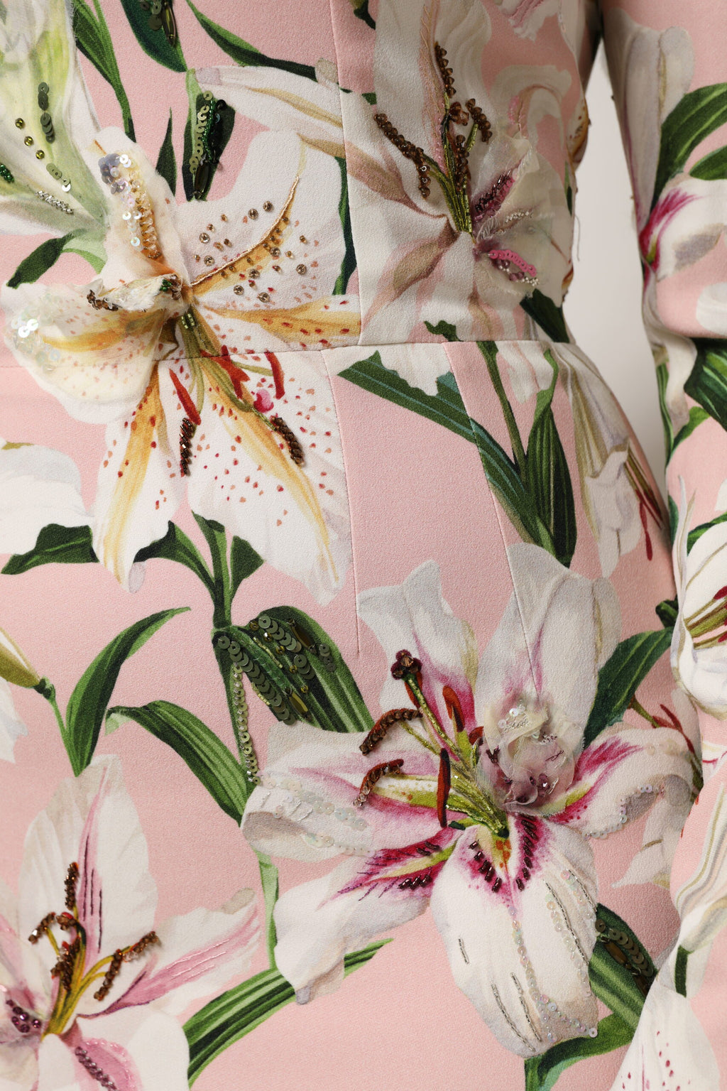 Pink Lily Viscose Sheath Stretch Midi Dress