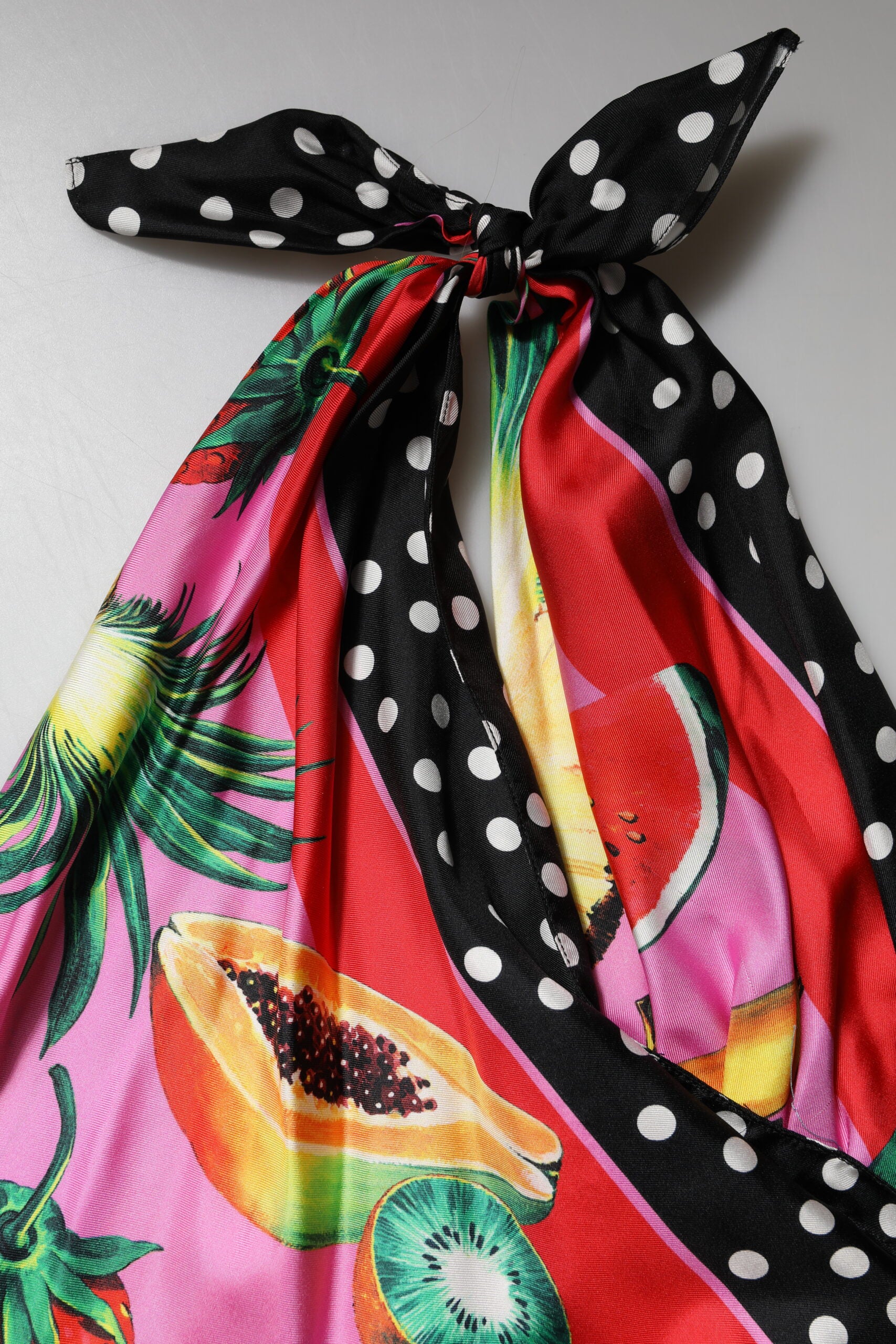 Multicolor Halter Party Evening Cropped Top