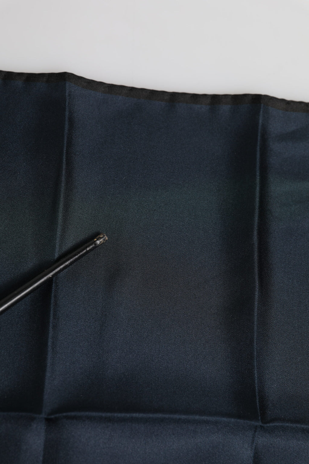 Blue DG Crown Silk Square Men Foulard Scarf