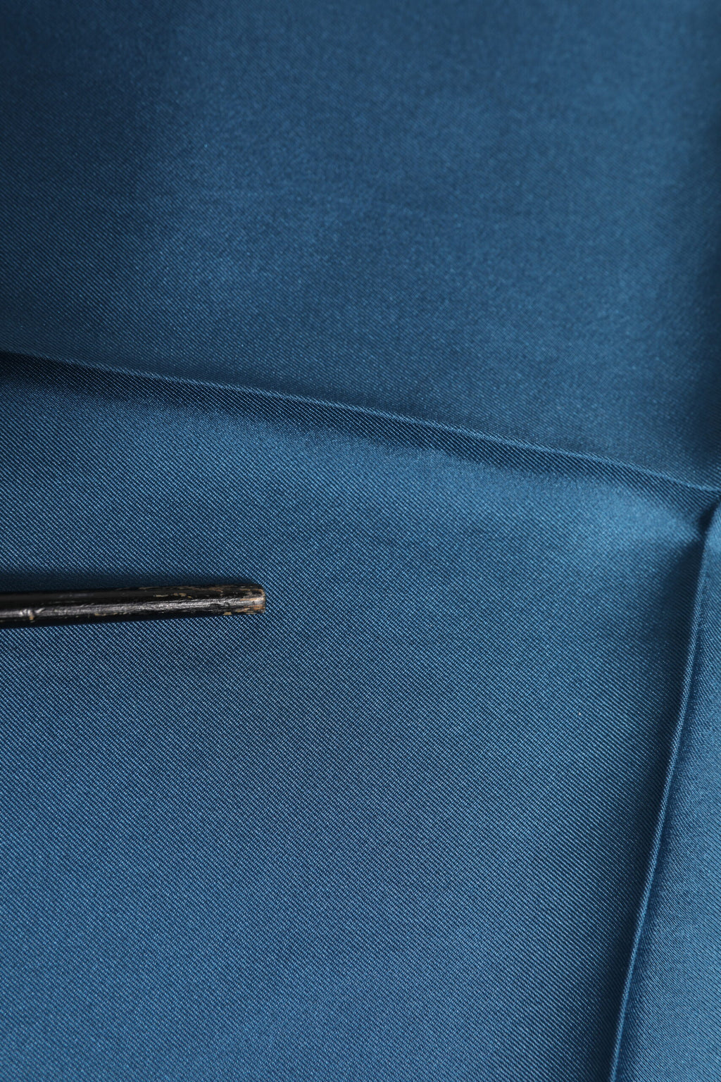 Blue DG Crown Silk Square Men Foulard Scarf