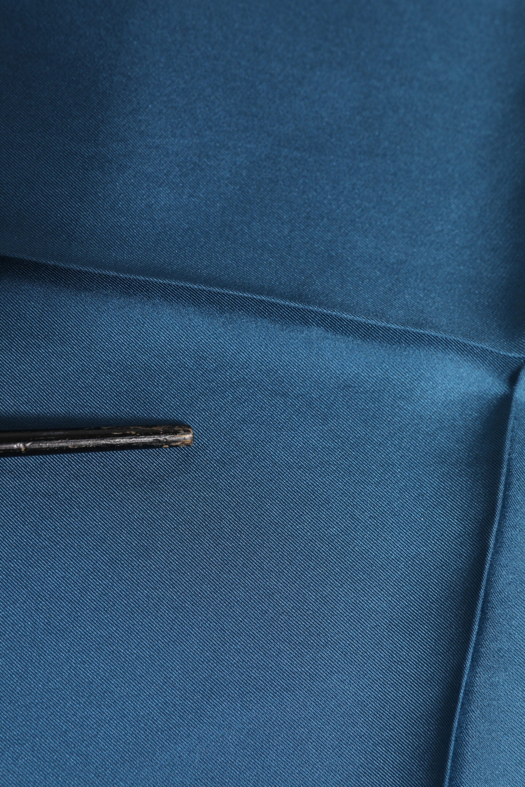 Blue DG Crown Silk Square Men Foulard Scarf