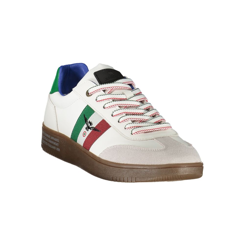 Esercito 1659 White Leather Men Sneaker
