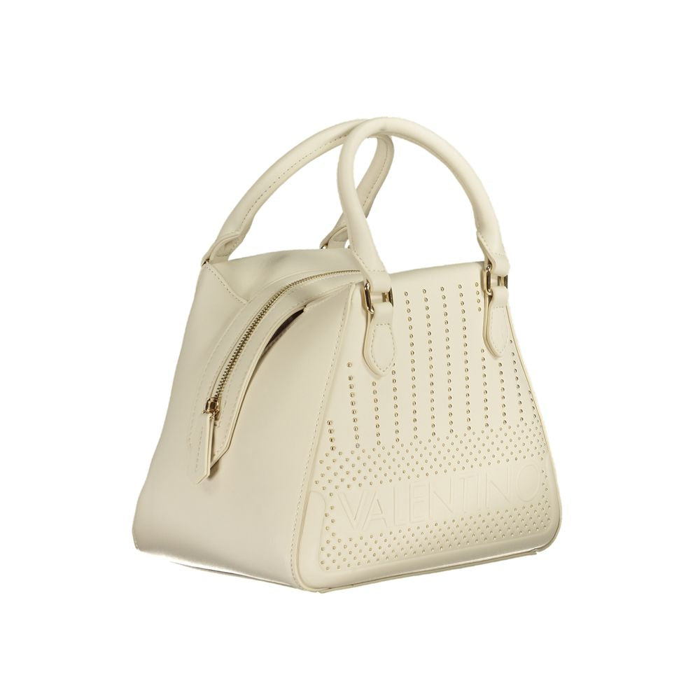 Mario Valentino Bianco Polyurethane Women Handbag