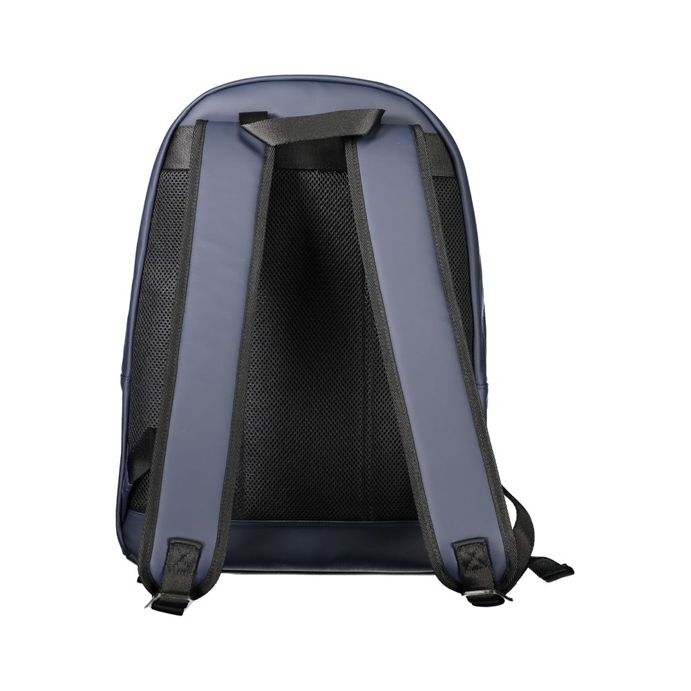 Blue Polyethylene Backpack