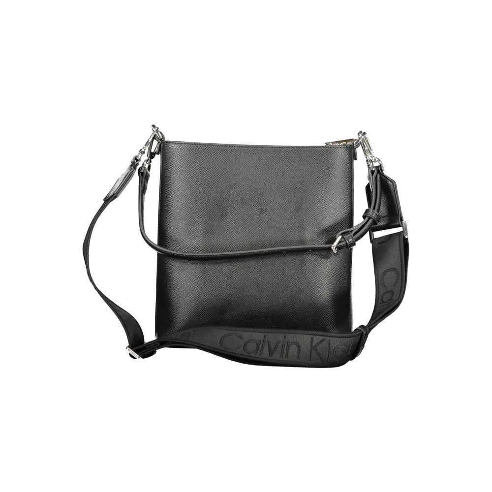 Calvin Klein Nero Polyester Women Shoulder Bag