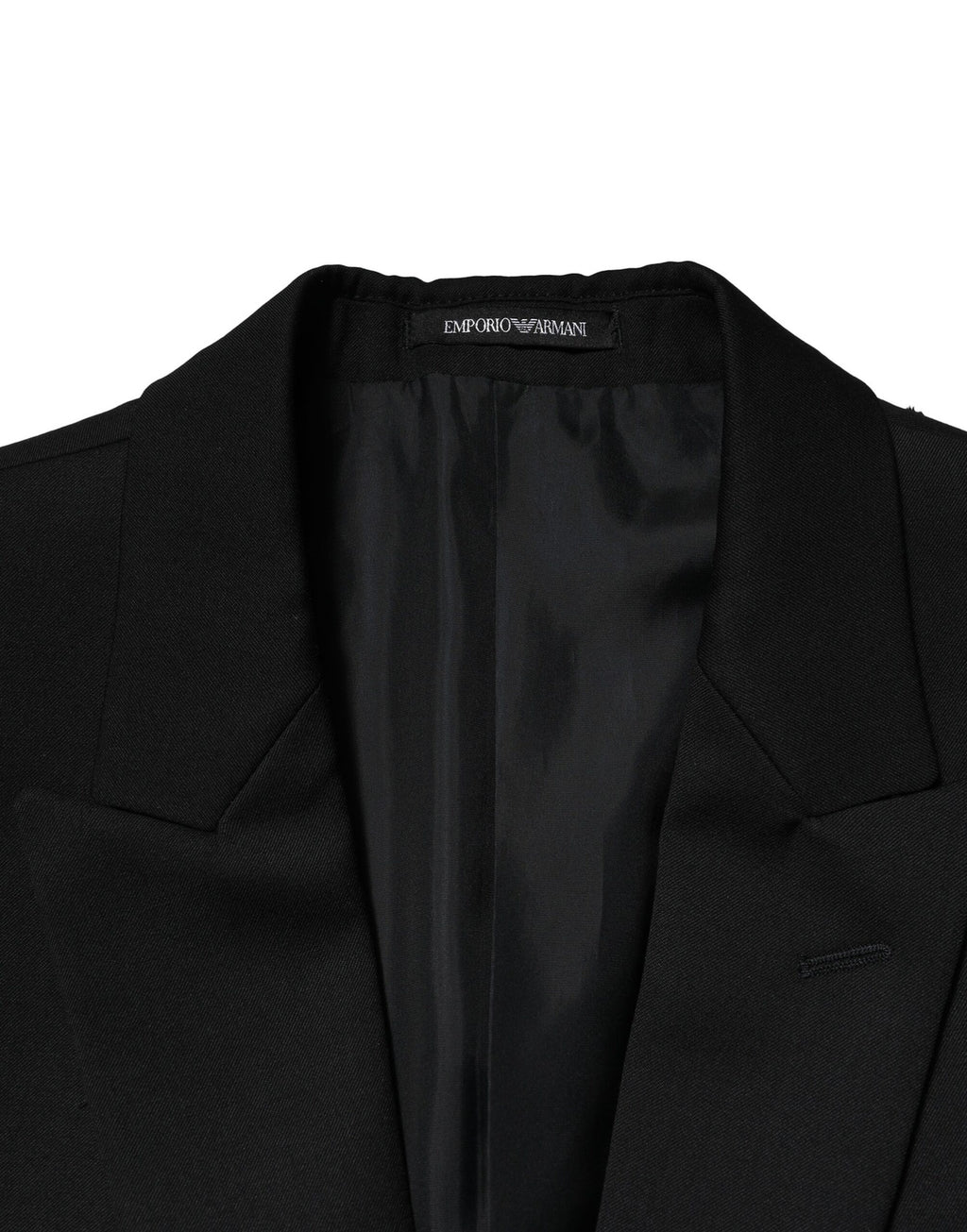 Black Double Breasted Men Jacket Suit Blazer