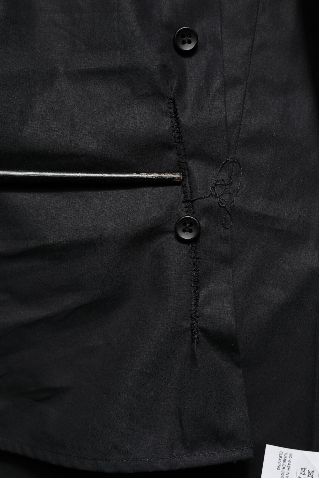 Black Cotton GOLD Long Sleeves Dress Shirt