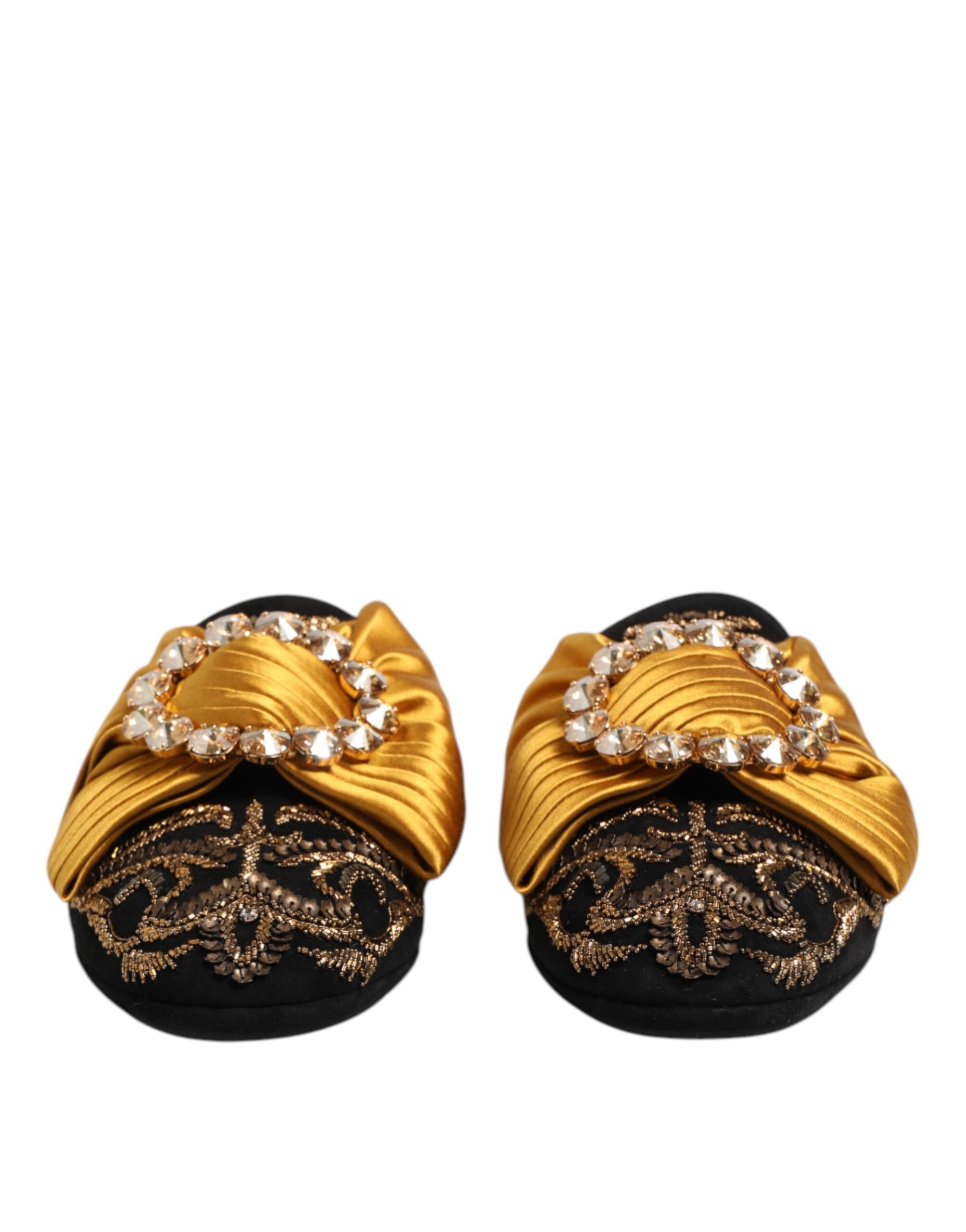 Multicolor Embellished Flat Sandals Shoes