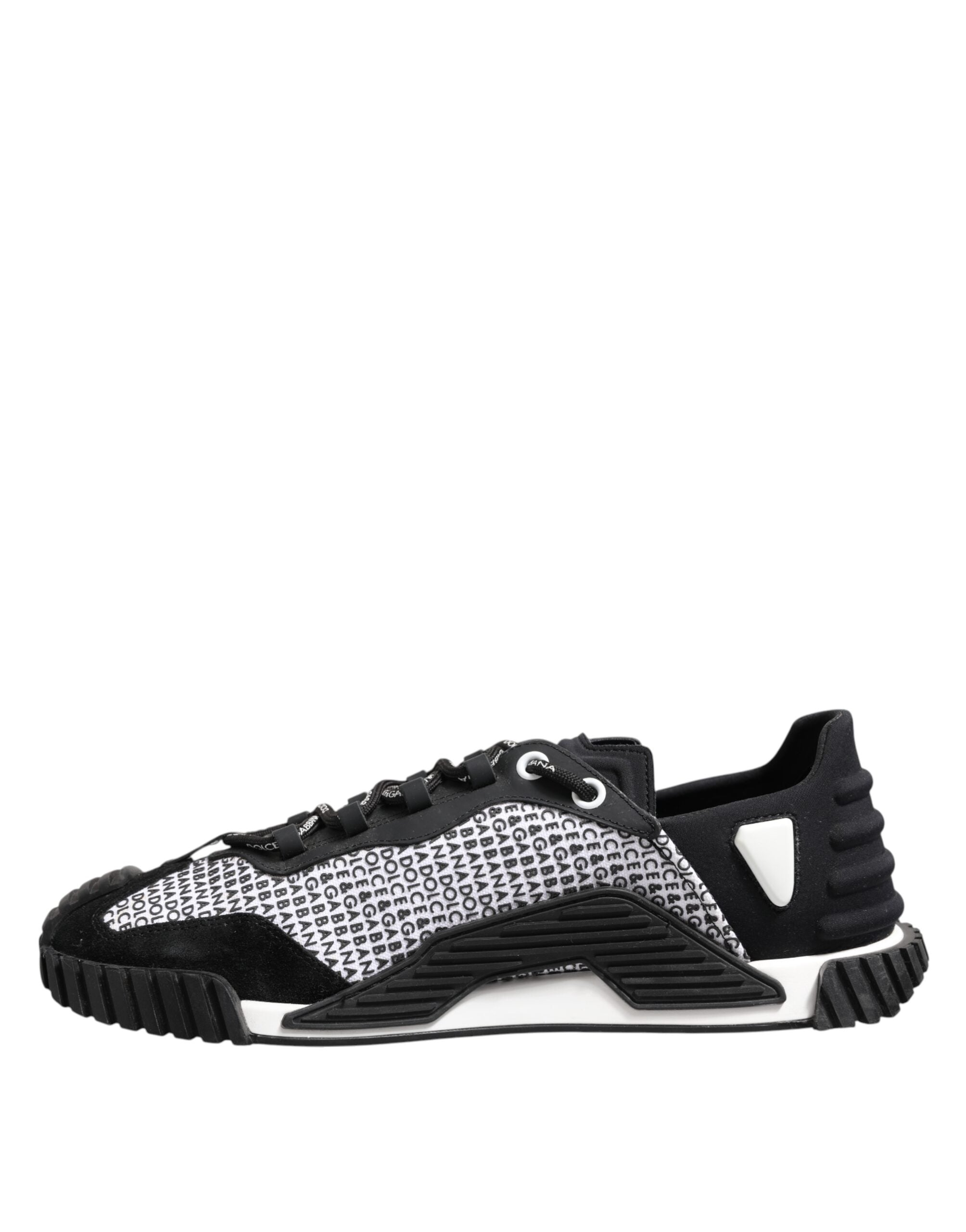 Black Logo Lace Up Low Top NS1 Sneakers Shoes