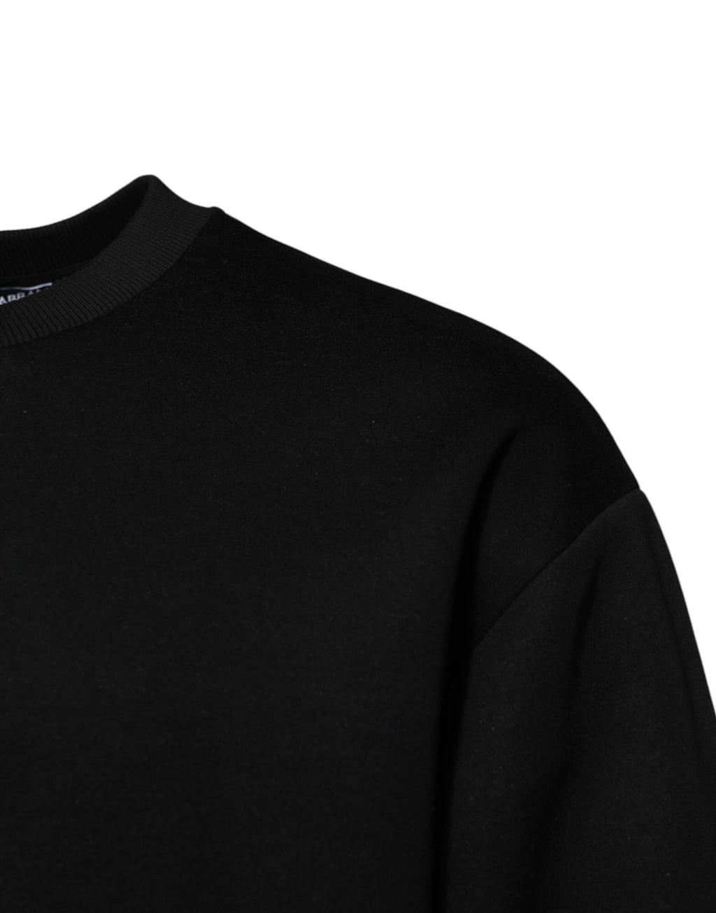 Black Modal DG Logo Plaque Pullover Sweater