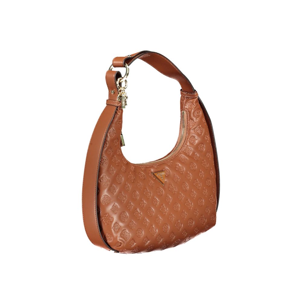 Brown Polyethylene Handbag