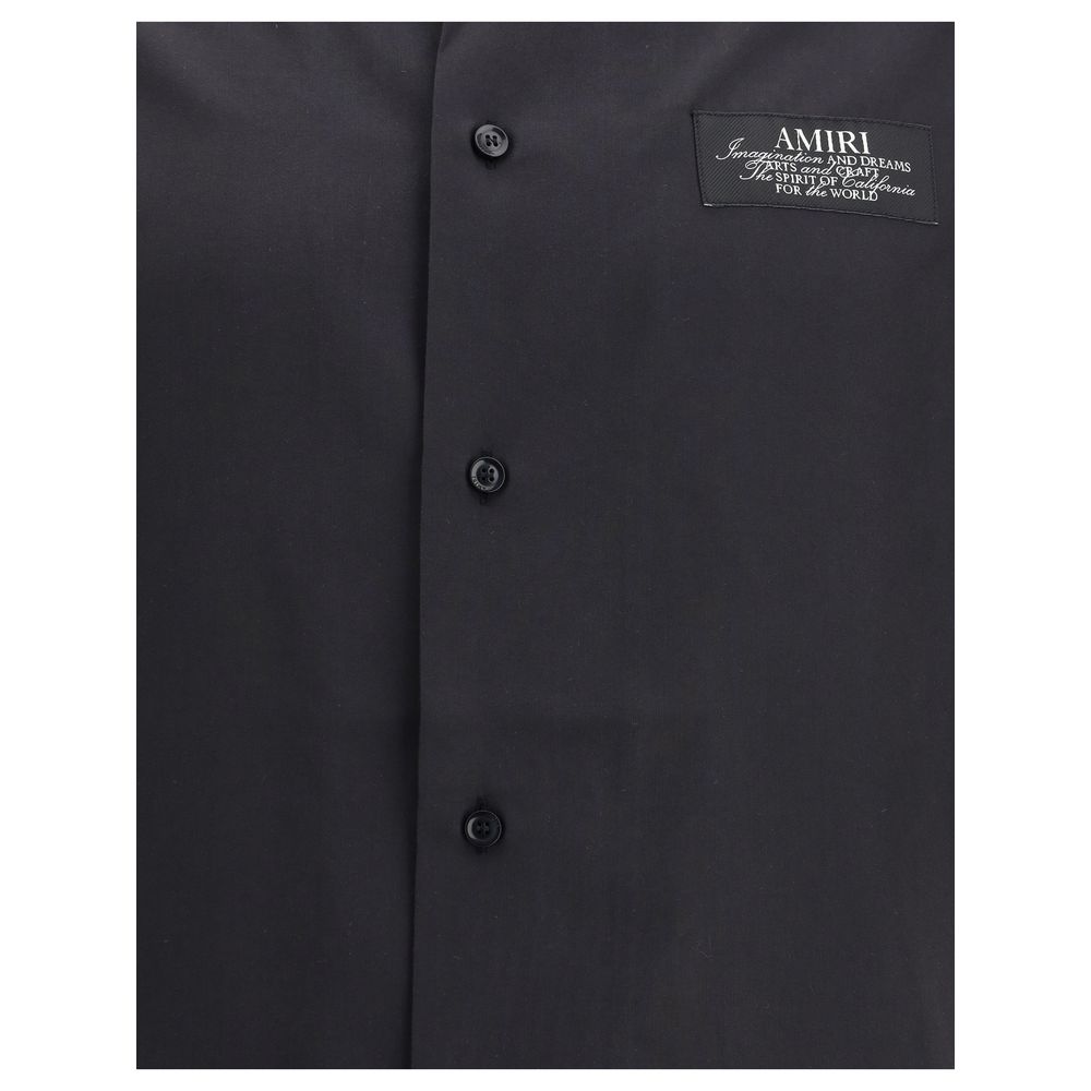 Amiri Black Modal Shortsleeve Shirt