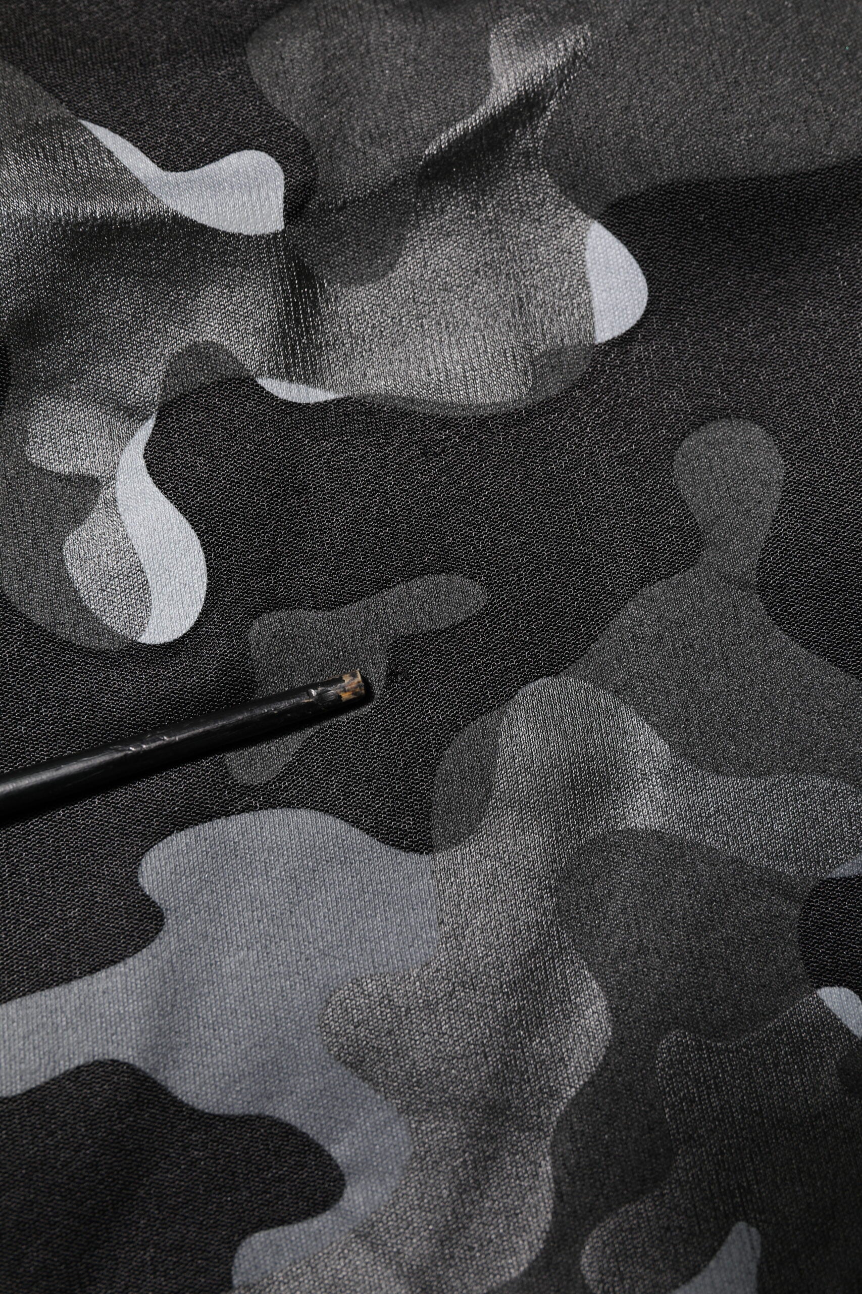 Black Camouflage Pullover Sweatshirt Sweater