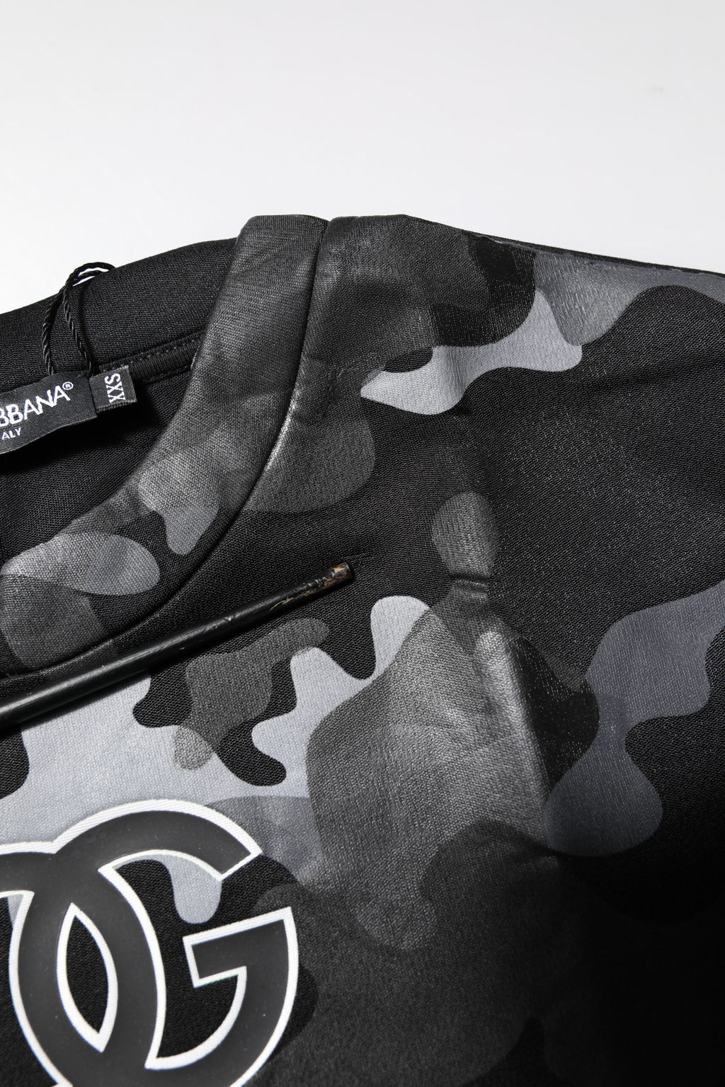 Black Camouflage Pullover Sweatshirt Sweater