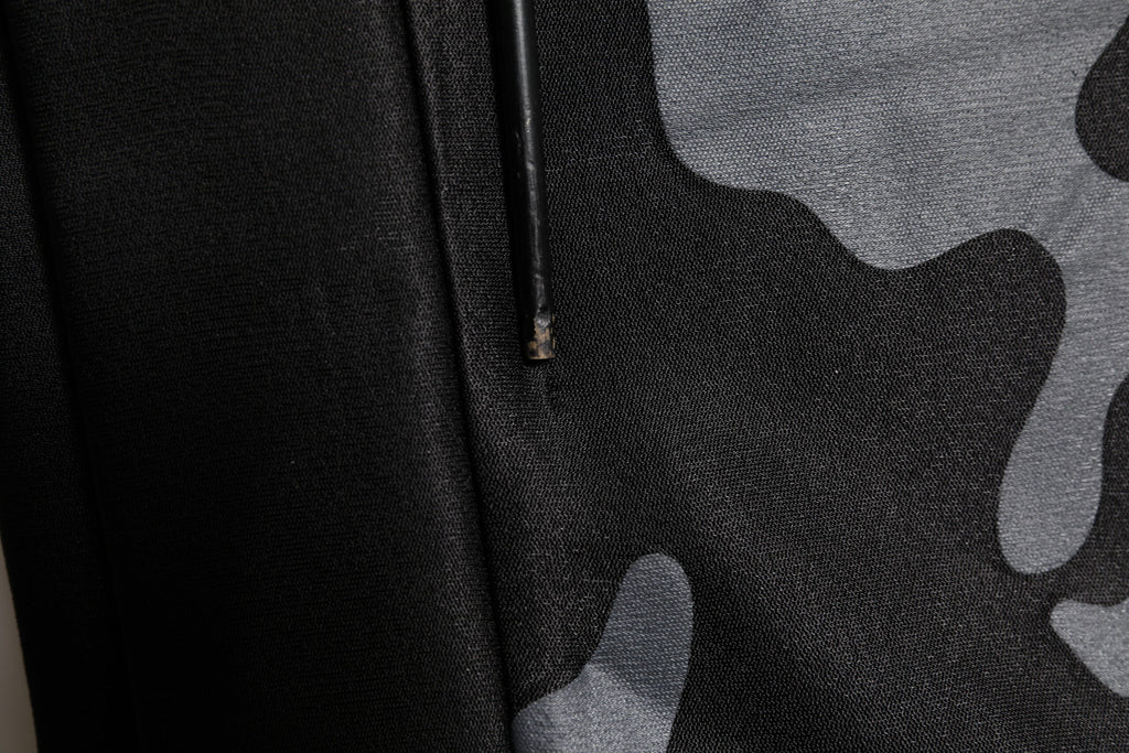 Black Camouflage Pullover Sweatshirt Sweater