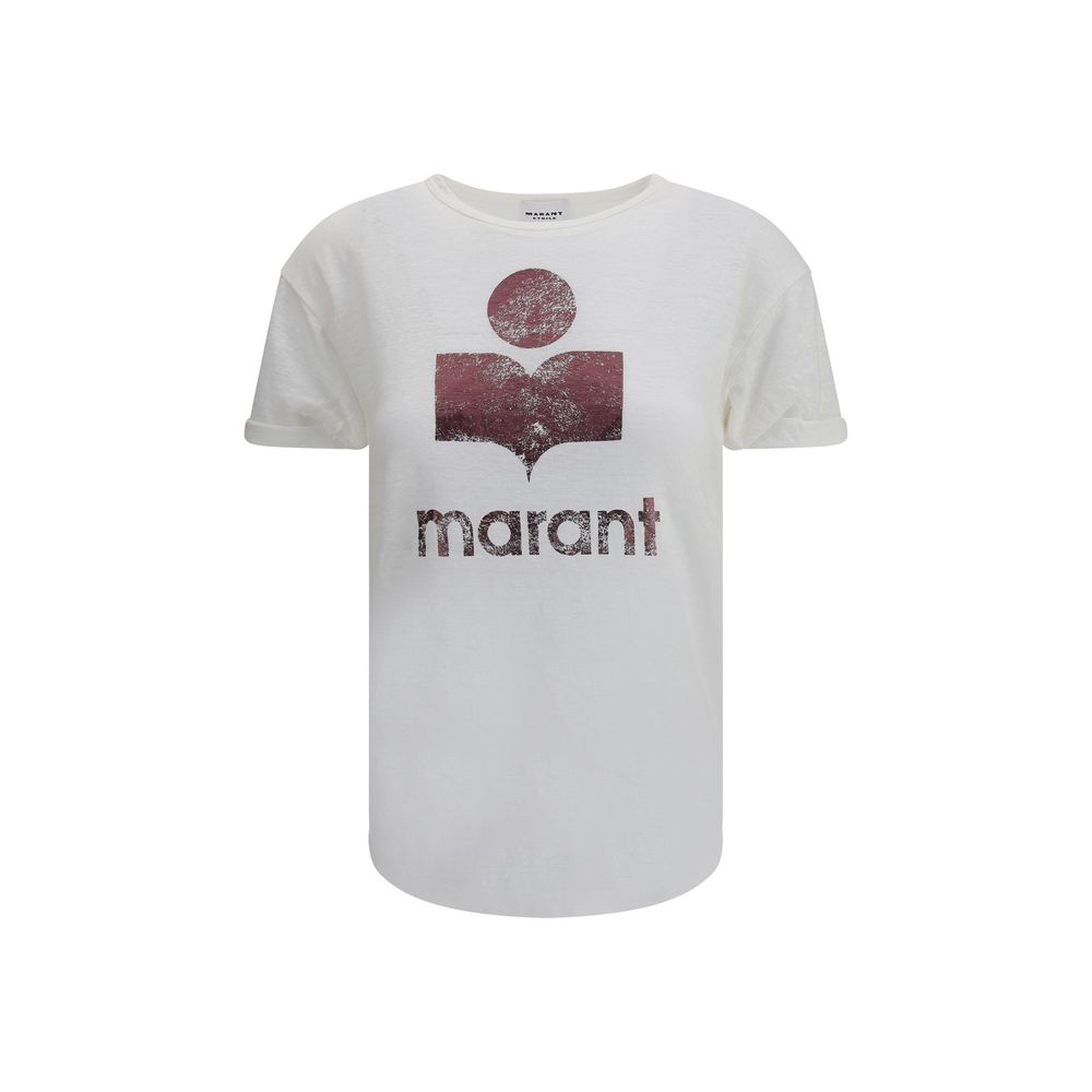 Marant Etoile White Linen T-Shirt