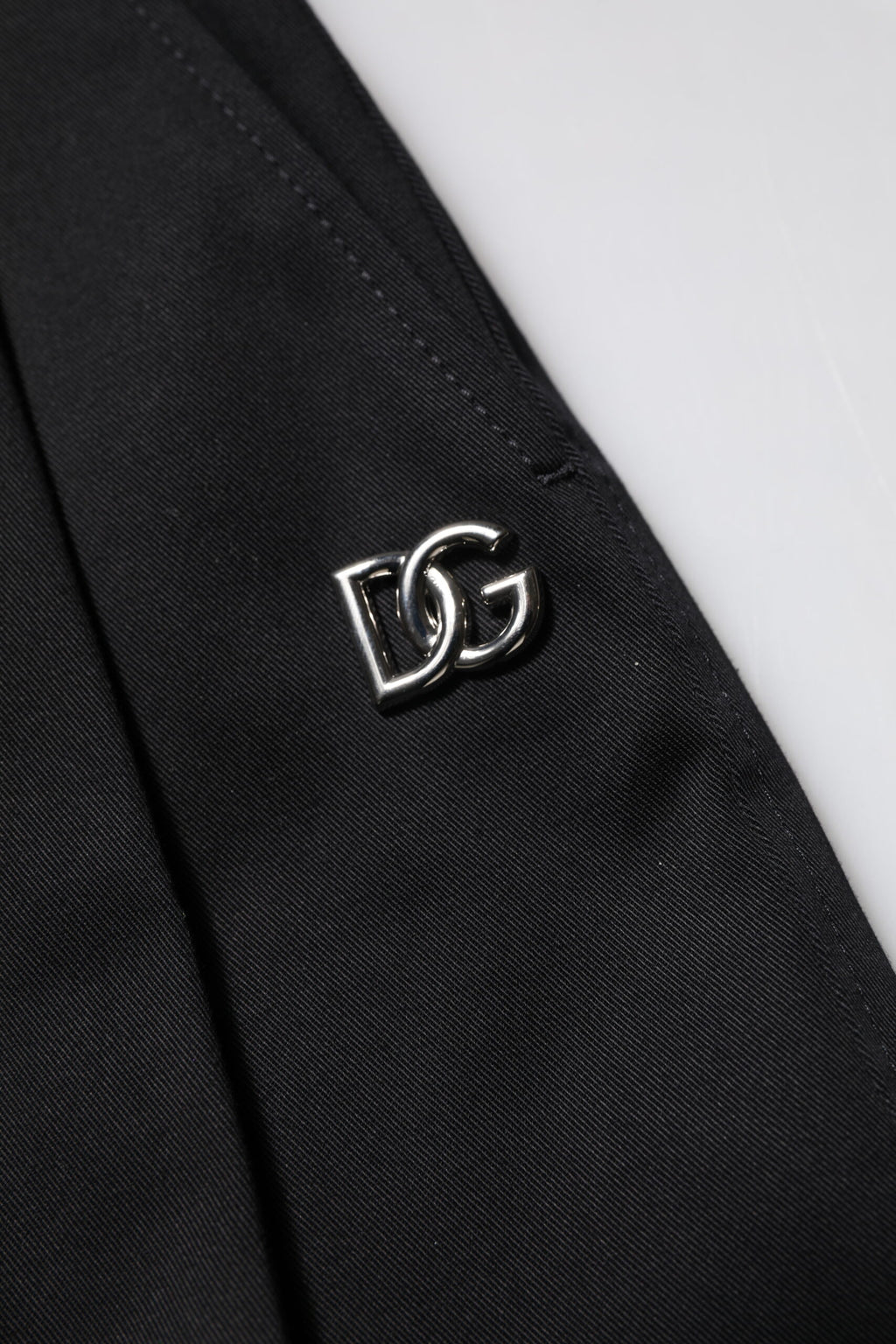 Black Cotton HighWaist Wide Leg Pants