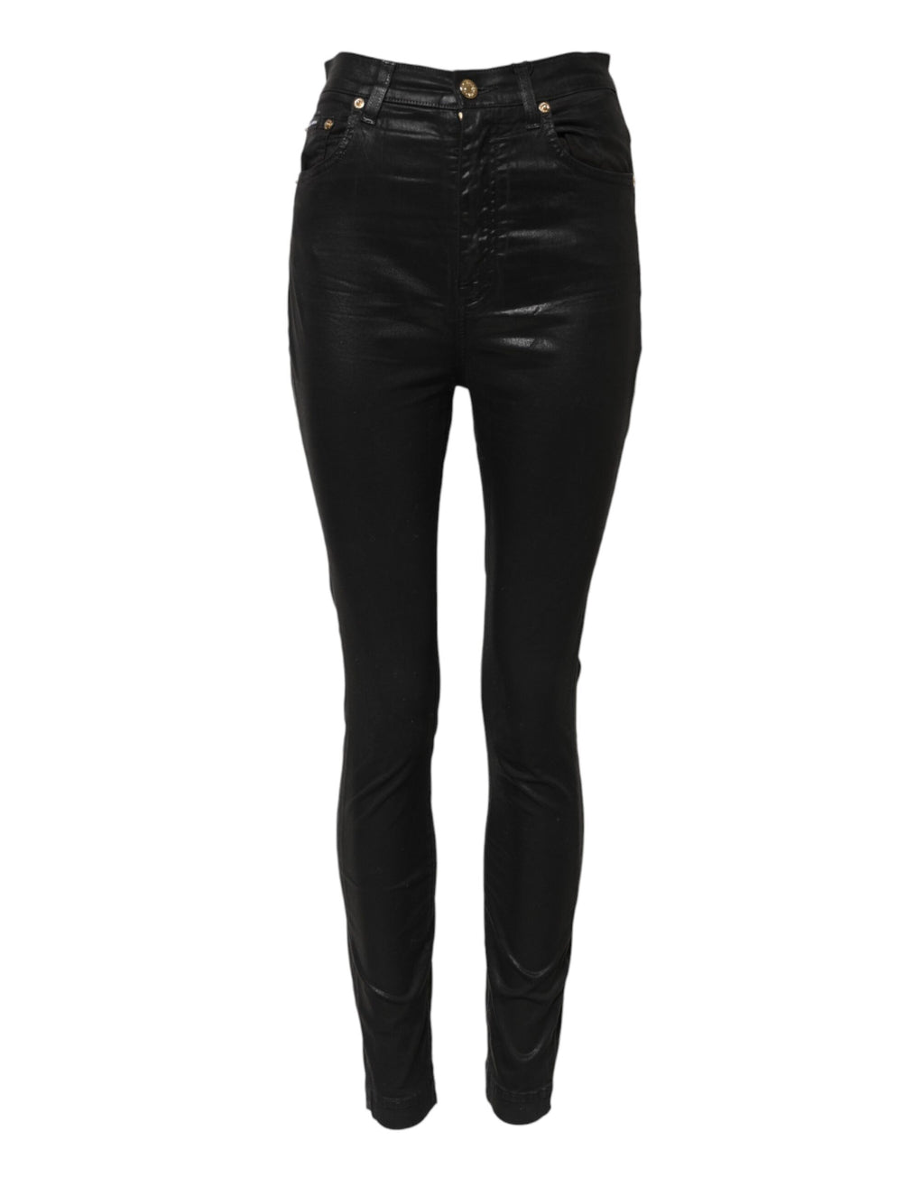 Black GRACE High Waist Skinny Denim Jeans