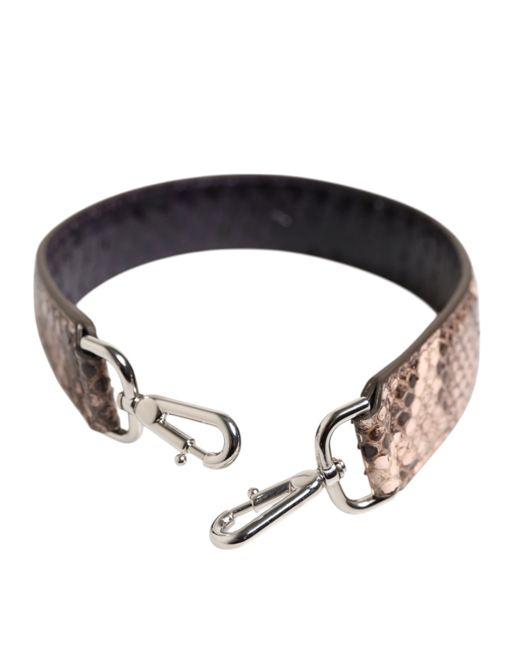 Brown Exotic Leather Handbag Accessory Shoulder Strap