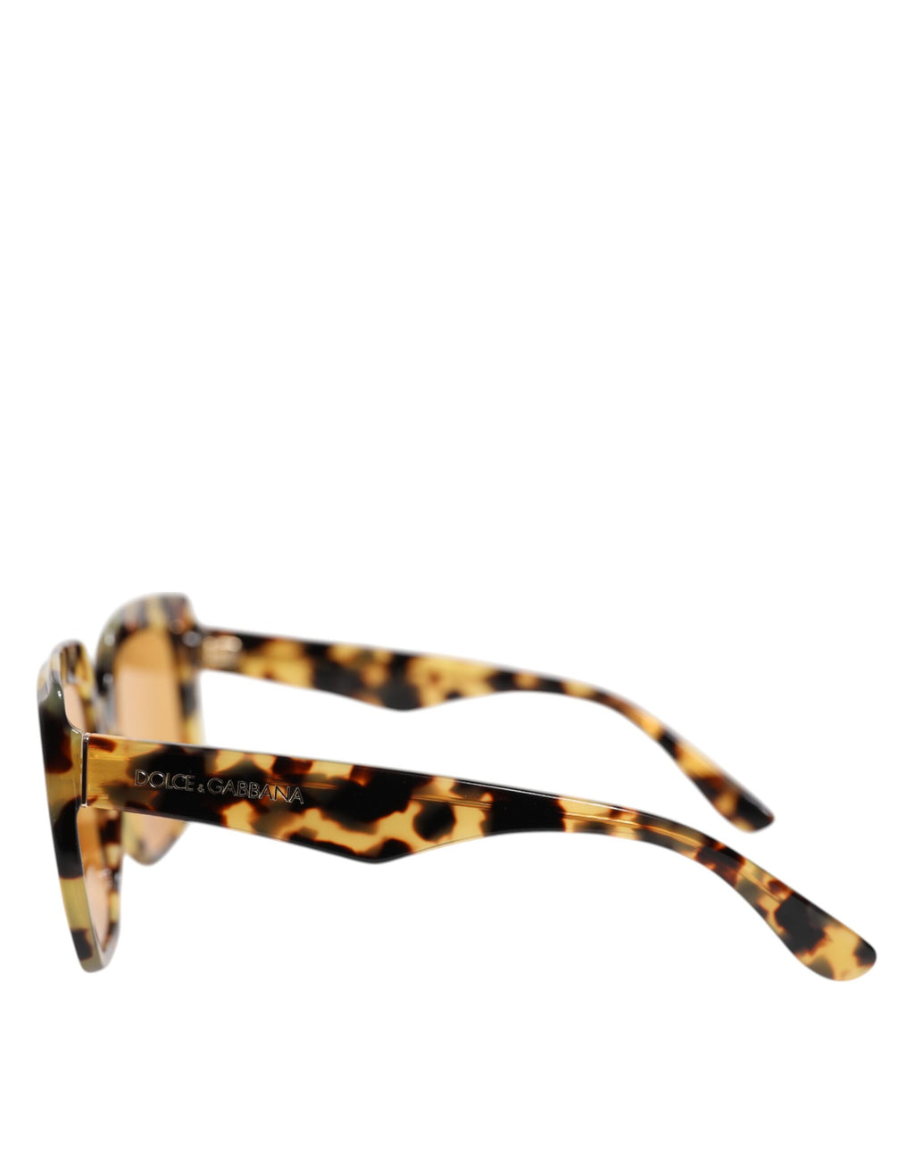 Black Yellow Havana Leopard Square Shades Sunglasses