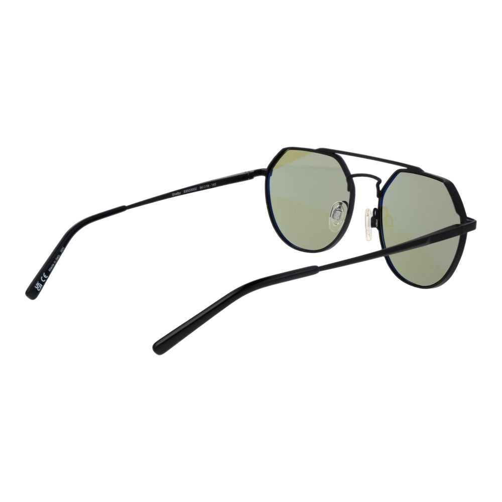 Serengeti Black Plastic Sunglasses