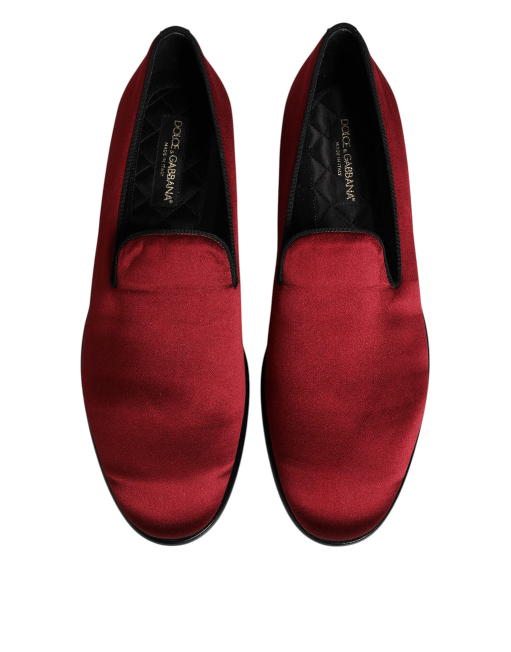 Red Velvet Slip On Loafers Formal Shoes