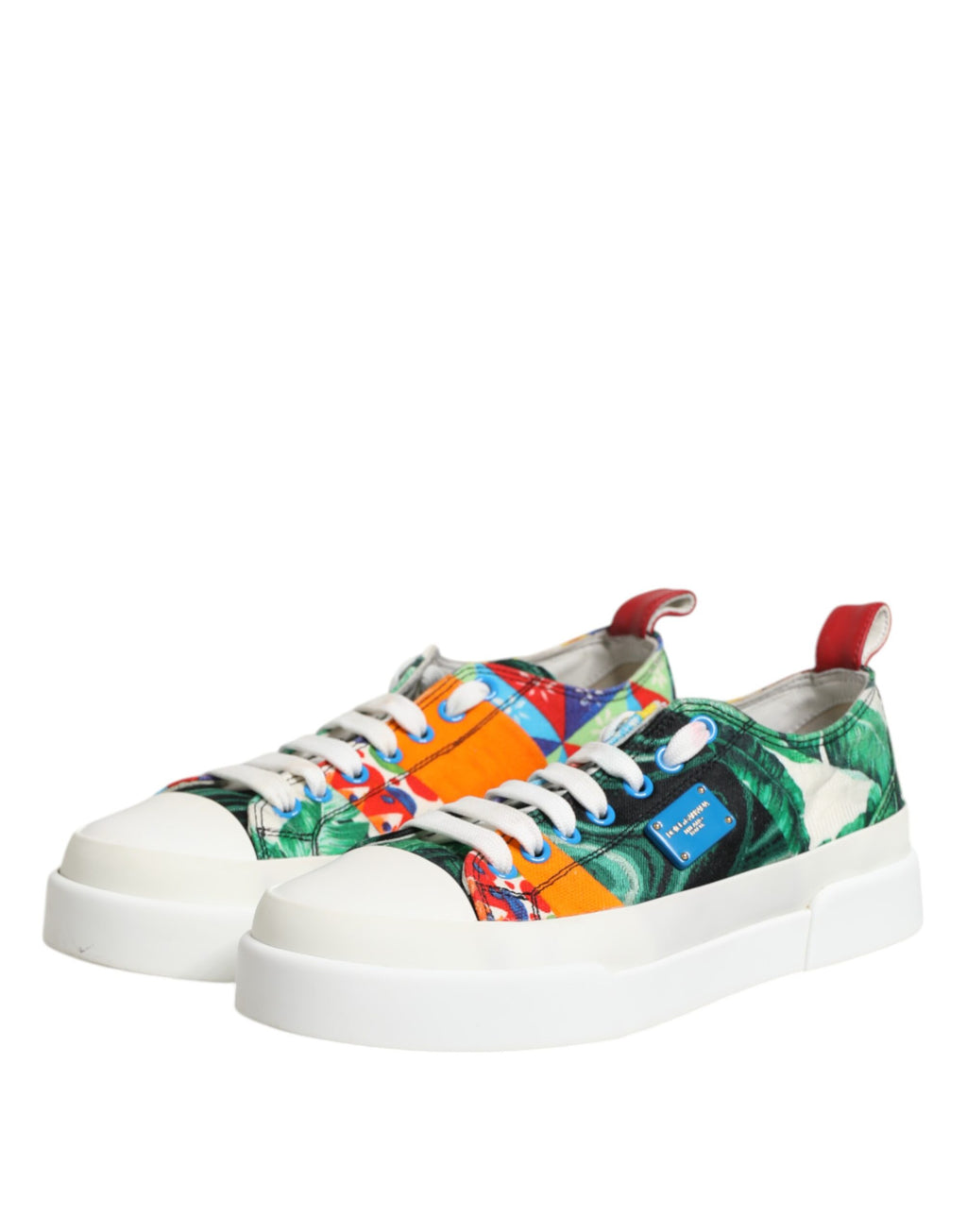 Multicolor Patchwork Low Top Sneakers Shoes