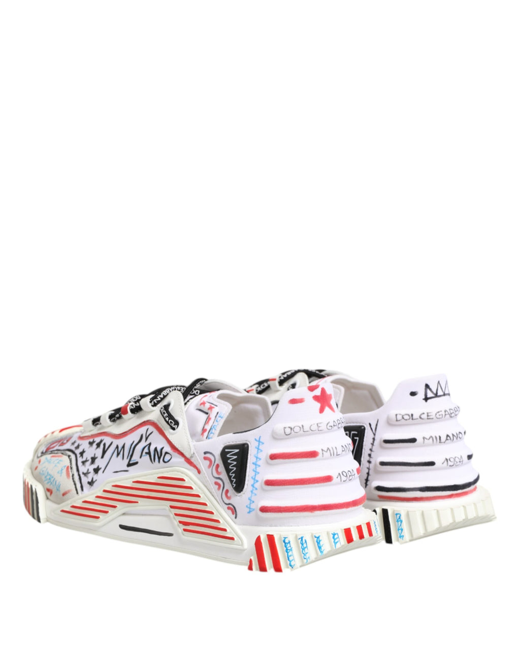 Dolce & Gabbana Multicolor Low Top NS1 Men Sneakers Shoes