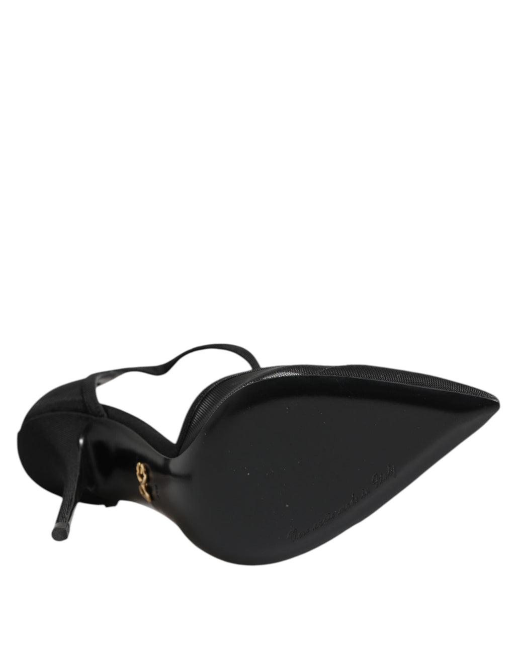 Black Mesh T-strap Stiletto High Heels Shoes