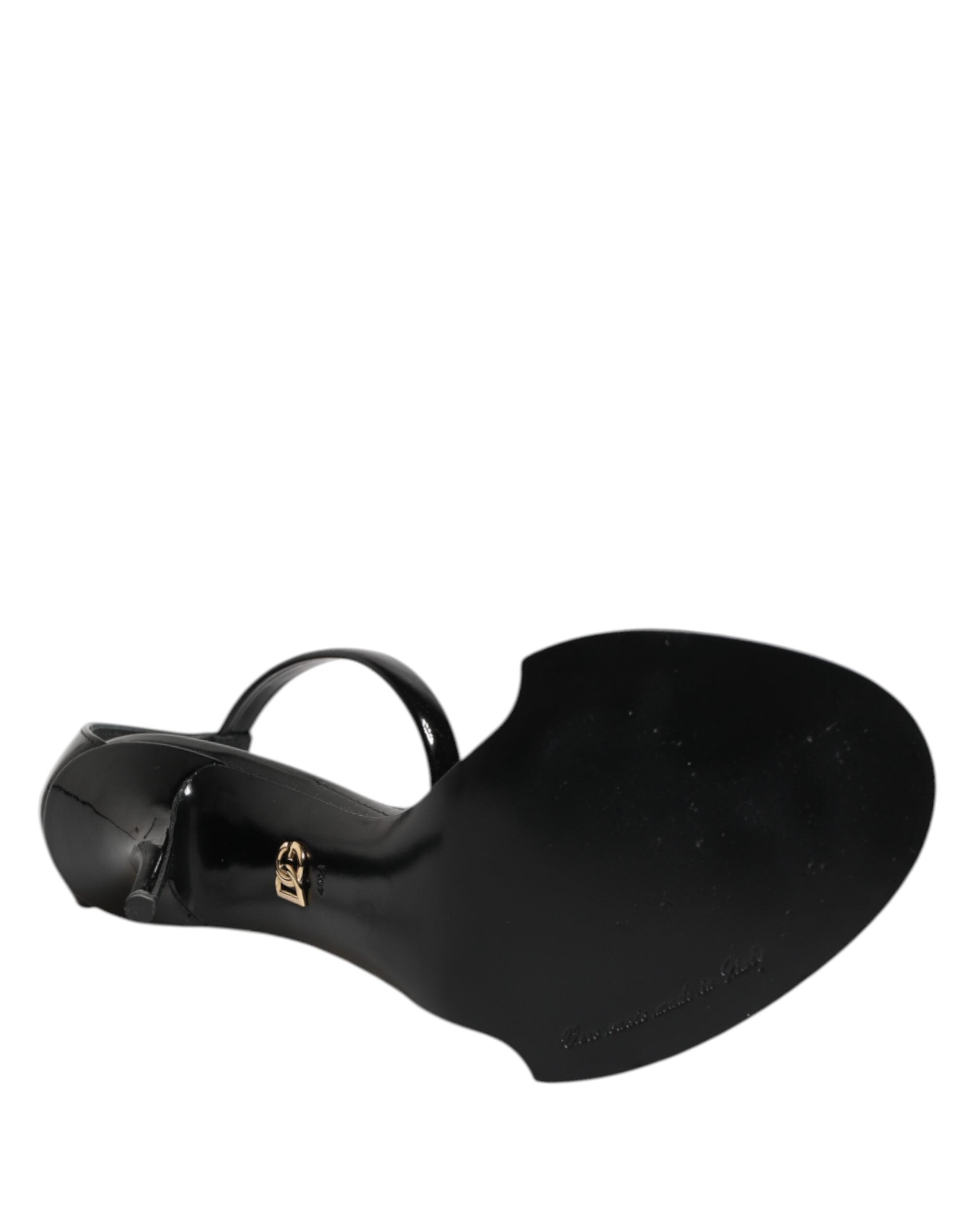 Black KEIRA Pearl Embellished Sandals Shoes