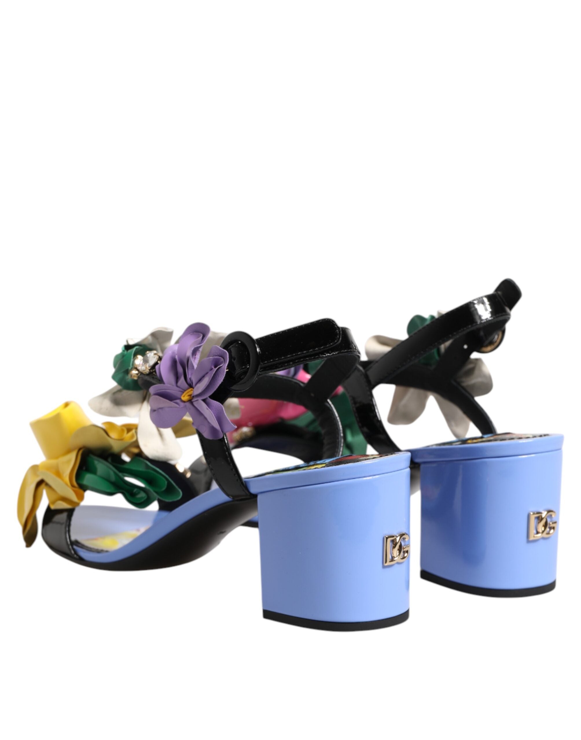 Multicolor Floral Crystal KEIRA Sandals Shoes