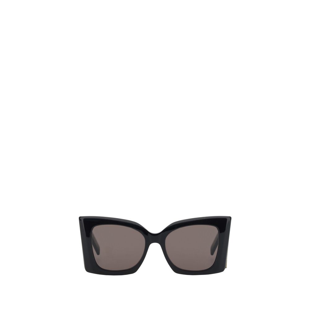 Saint Laurent Black Acetate Sunglasses
