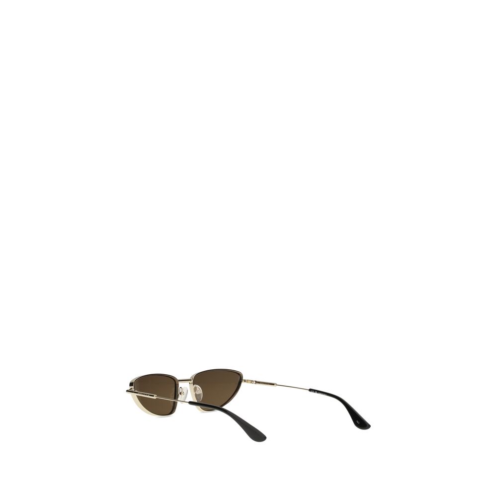 Alexander McQueen Gold Metal Sunglasses
