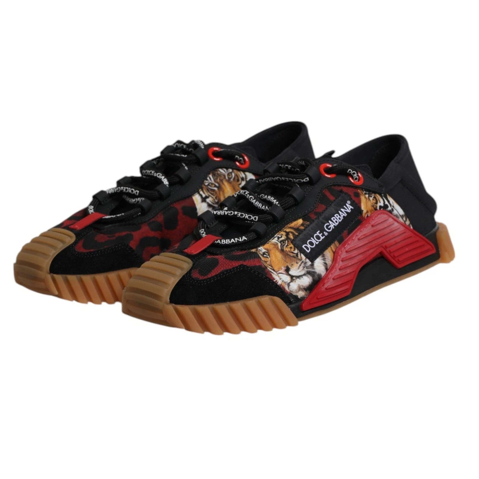 Black Logo Low Top NS1 Men Sneakers