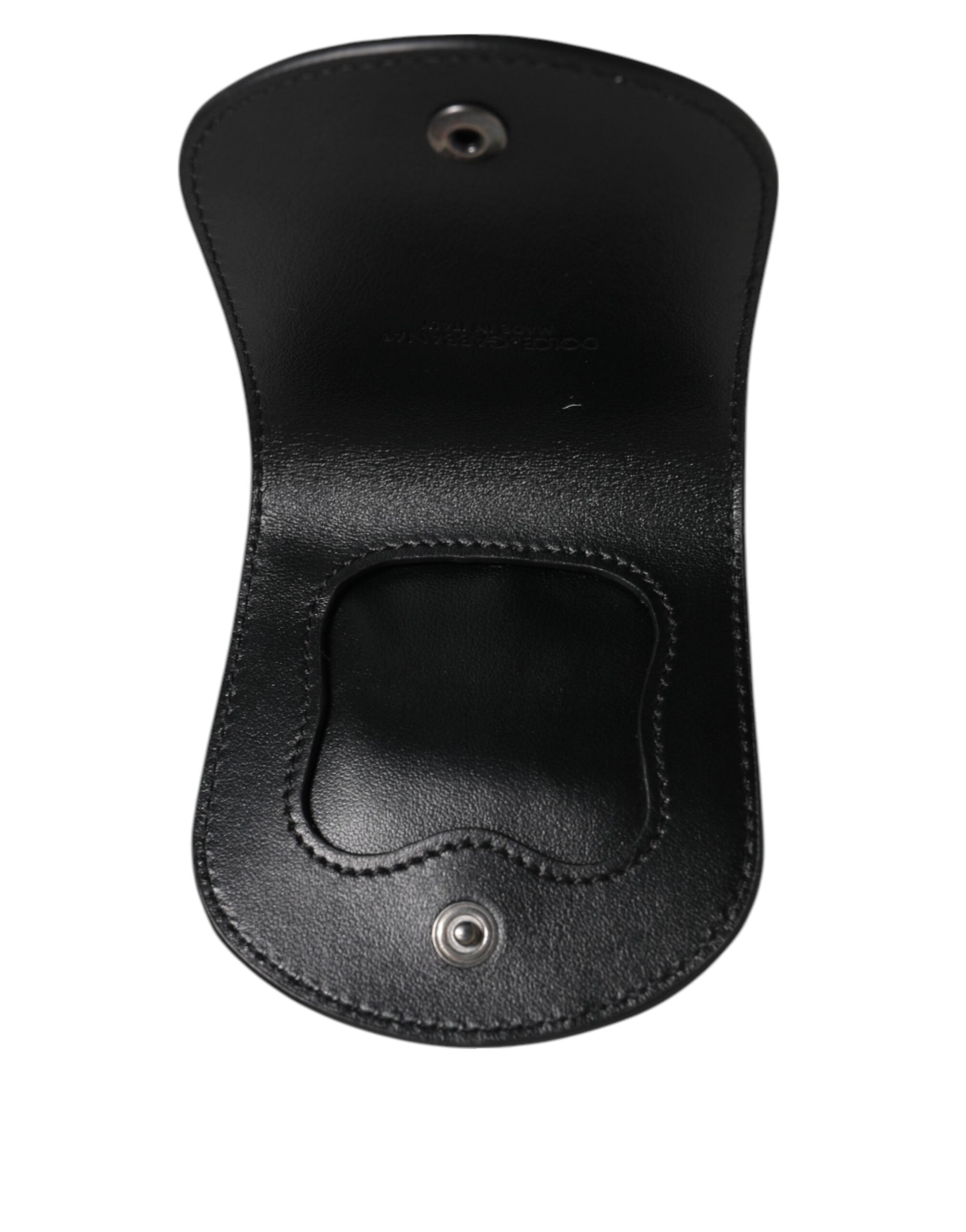 Black Exotic Skin Coin Condom Case Holder Pocket Wallet