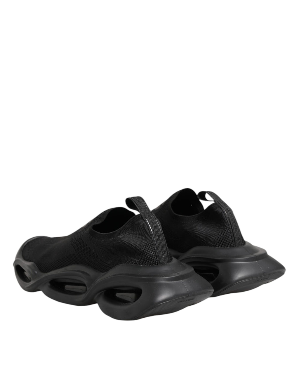 Black Slip On Wave Low Top Men Sneaker Shoes