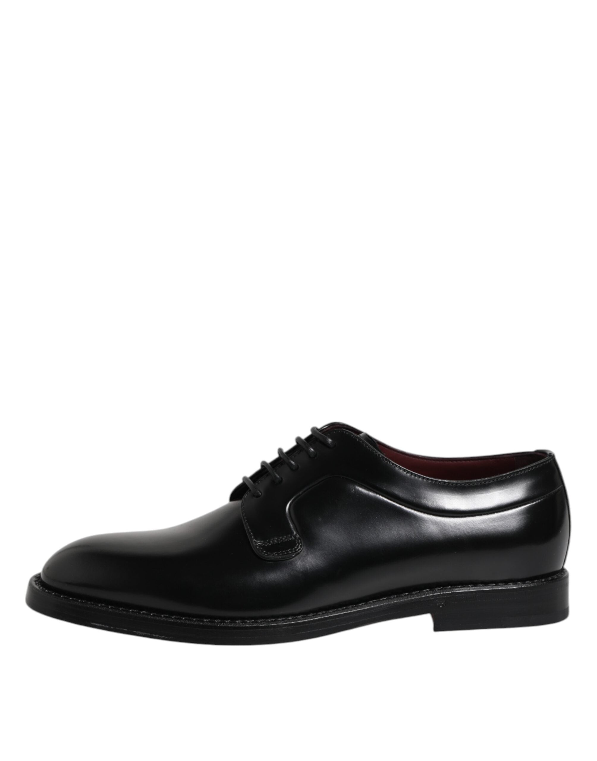 Black Calf Leather Lace Up Dress Shoes