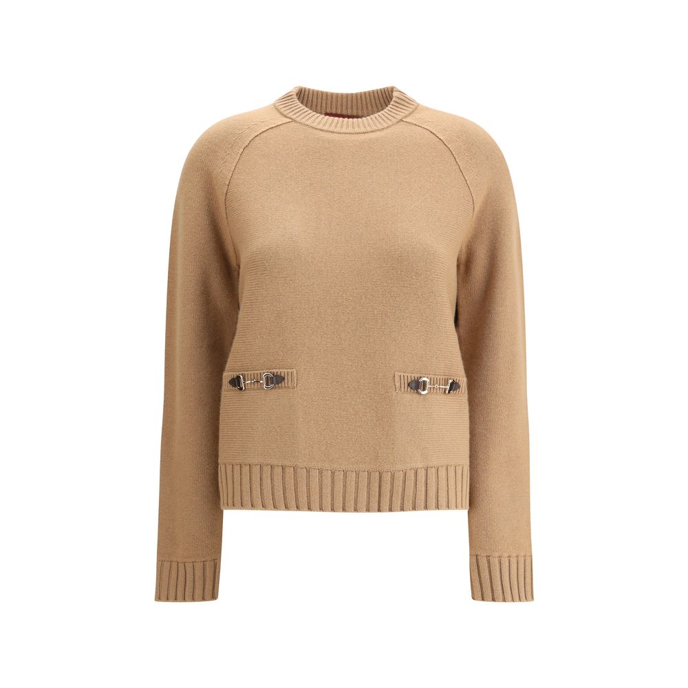 Gucci Beige Wool Sweatshirt