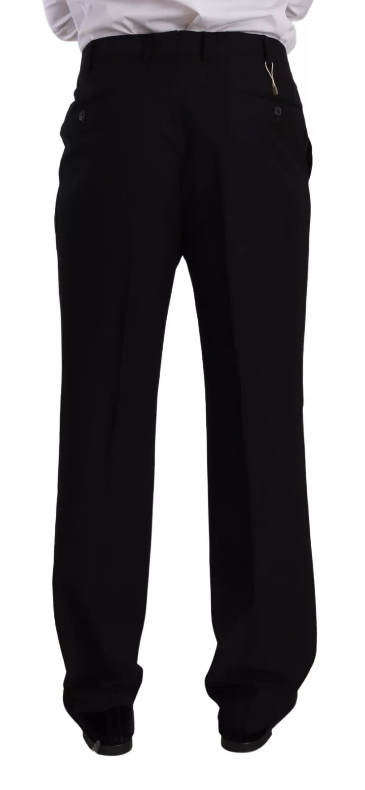 Blue Polyester Single Breasted Formal 2 Piece Suit