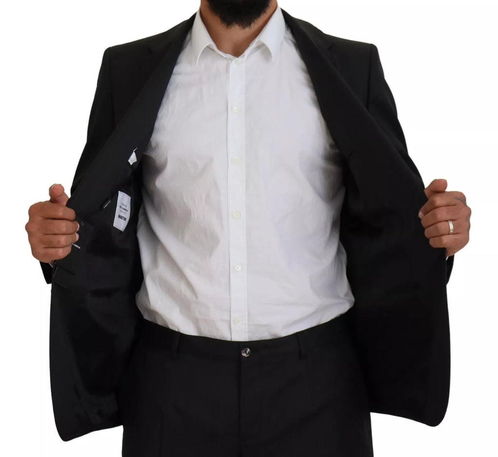 Melange Grey Wool 2 Piece MARTINI Suit