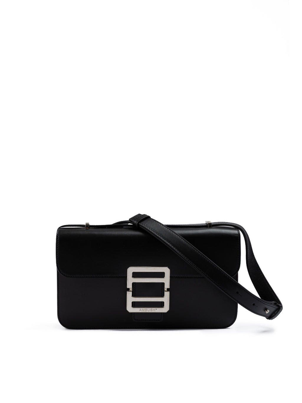 Black Leather Crossbody Bag