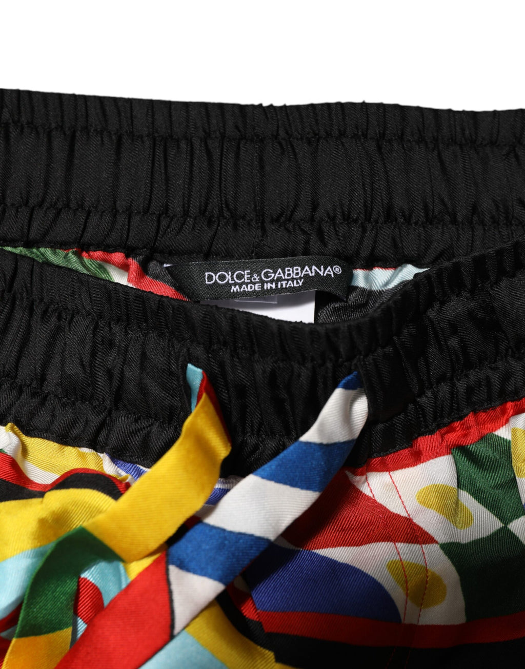 Multicolor Sicilian Carretto Shorts Swimwear