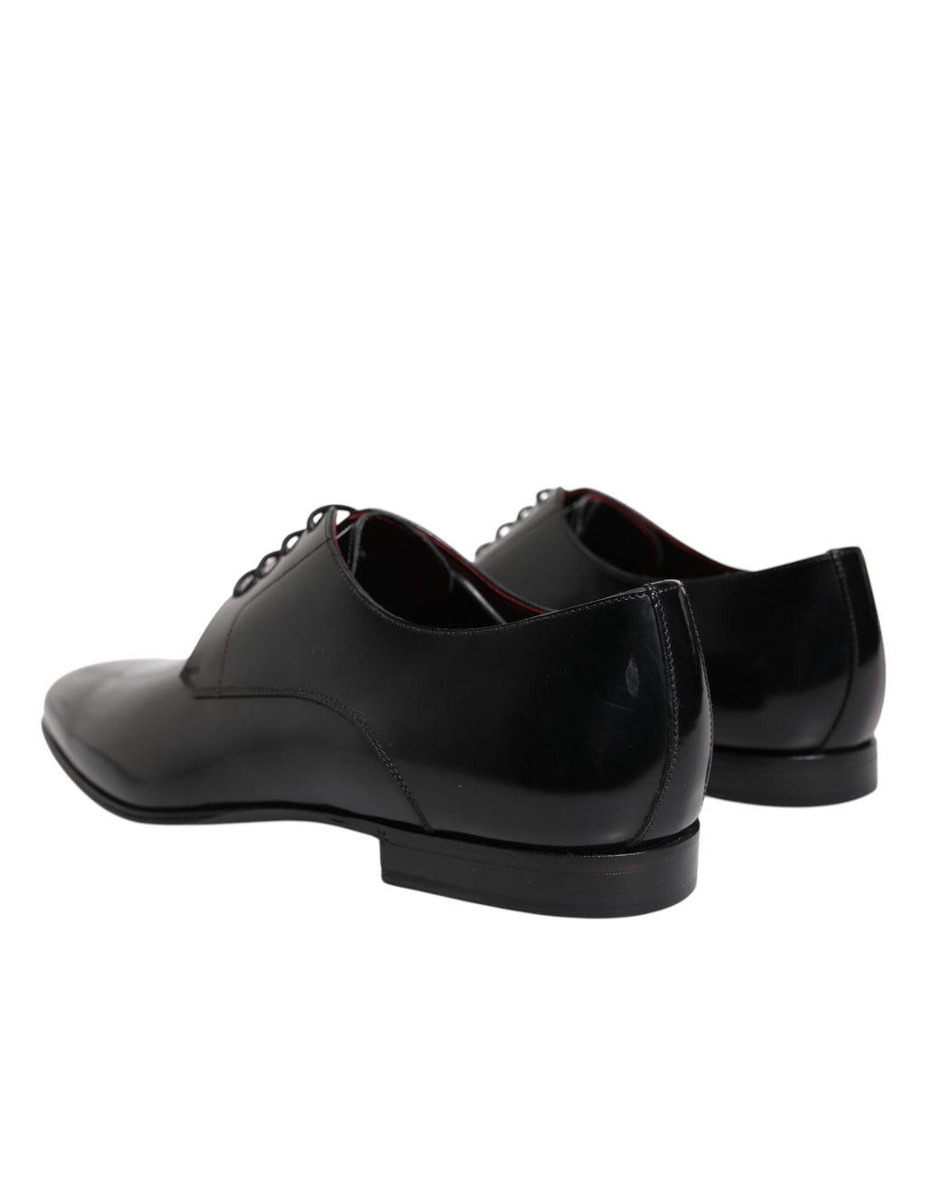 Men Dress Black Calfskin Leather Derby Shoes