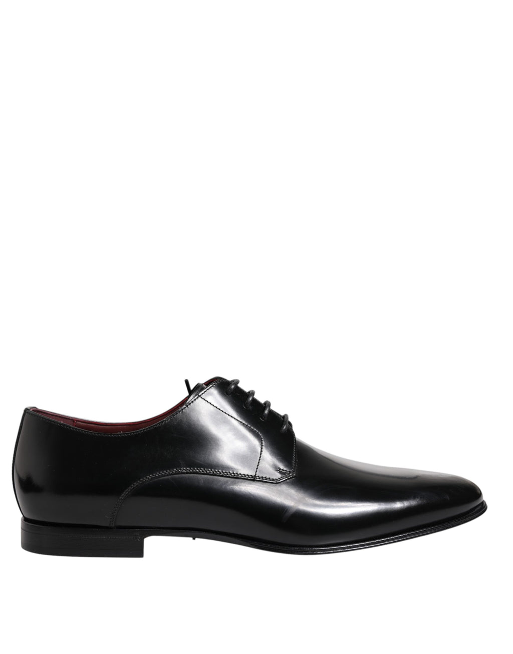 Men Dress Black Calfskin Leather Derby Shoes