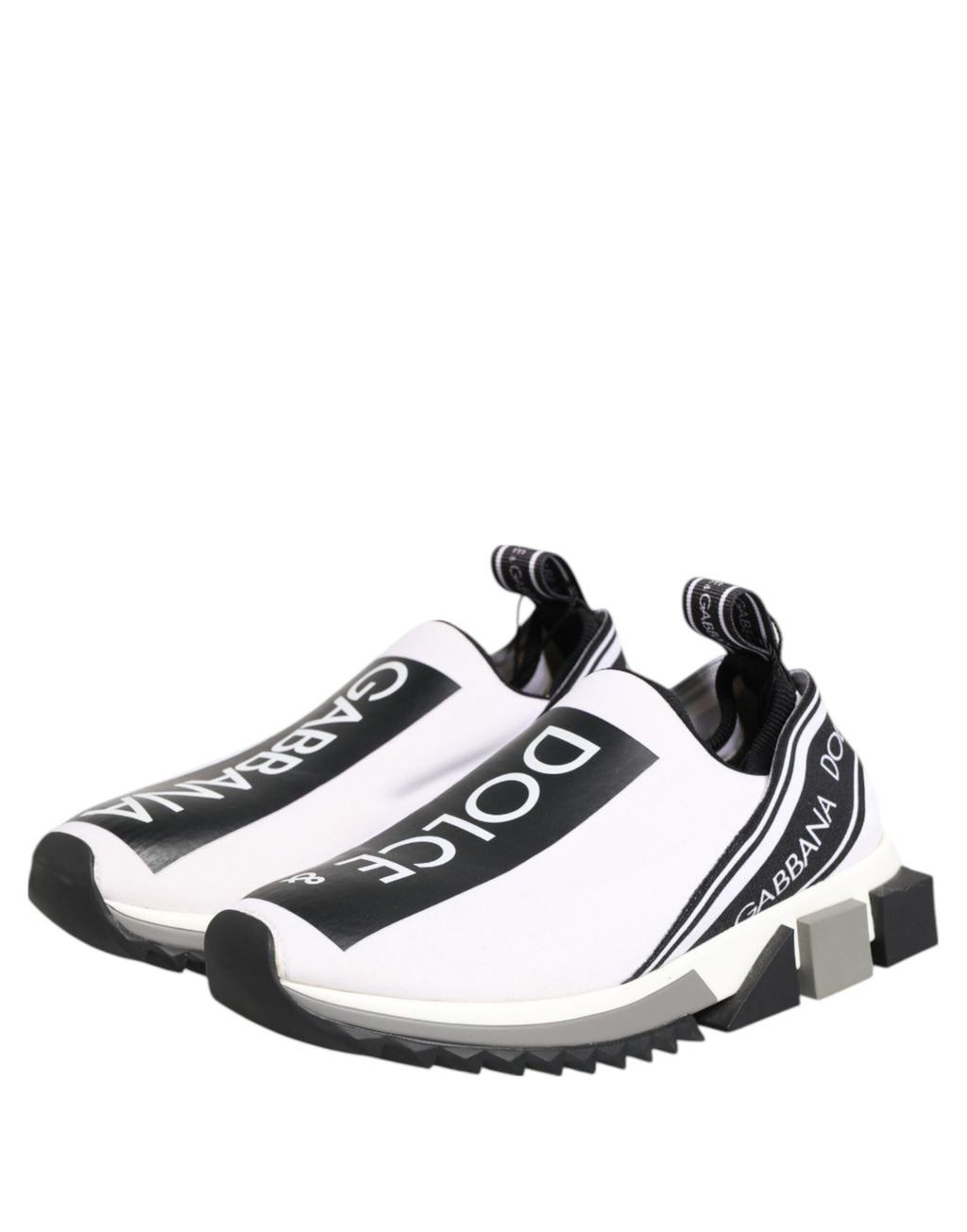 Black White Slip On Sorrento Sneakers Shoes