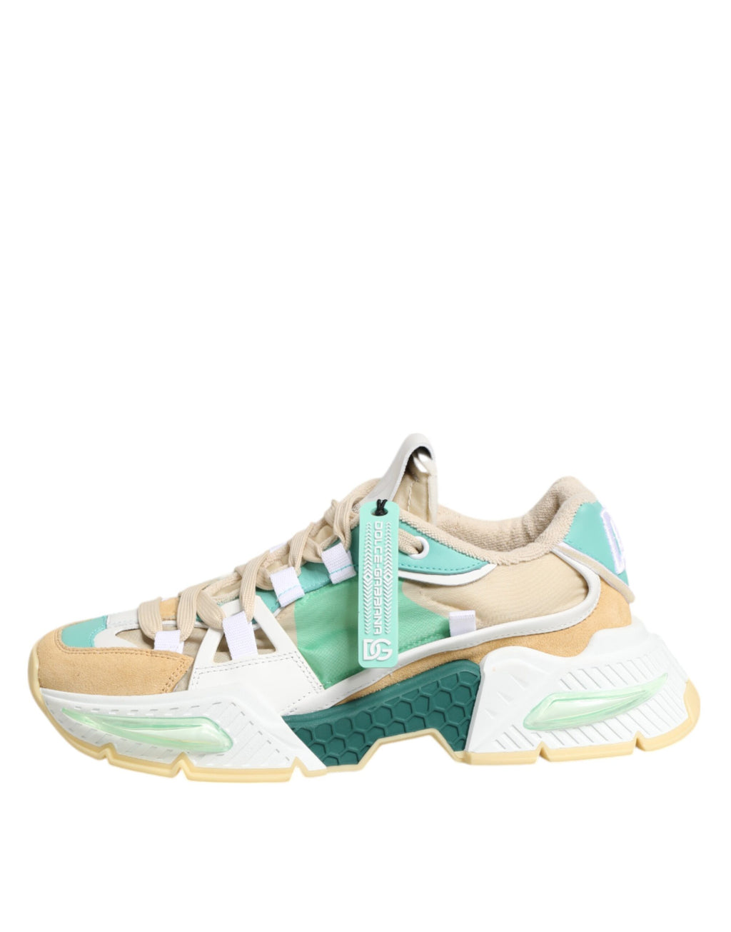 Multicolor Leather Airmaster Low Top Sneakers Shoes