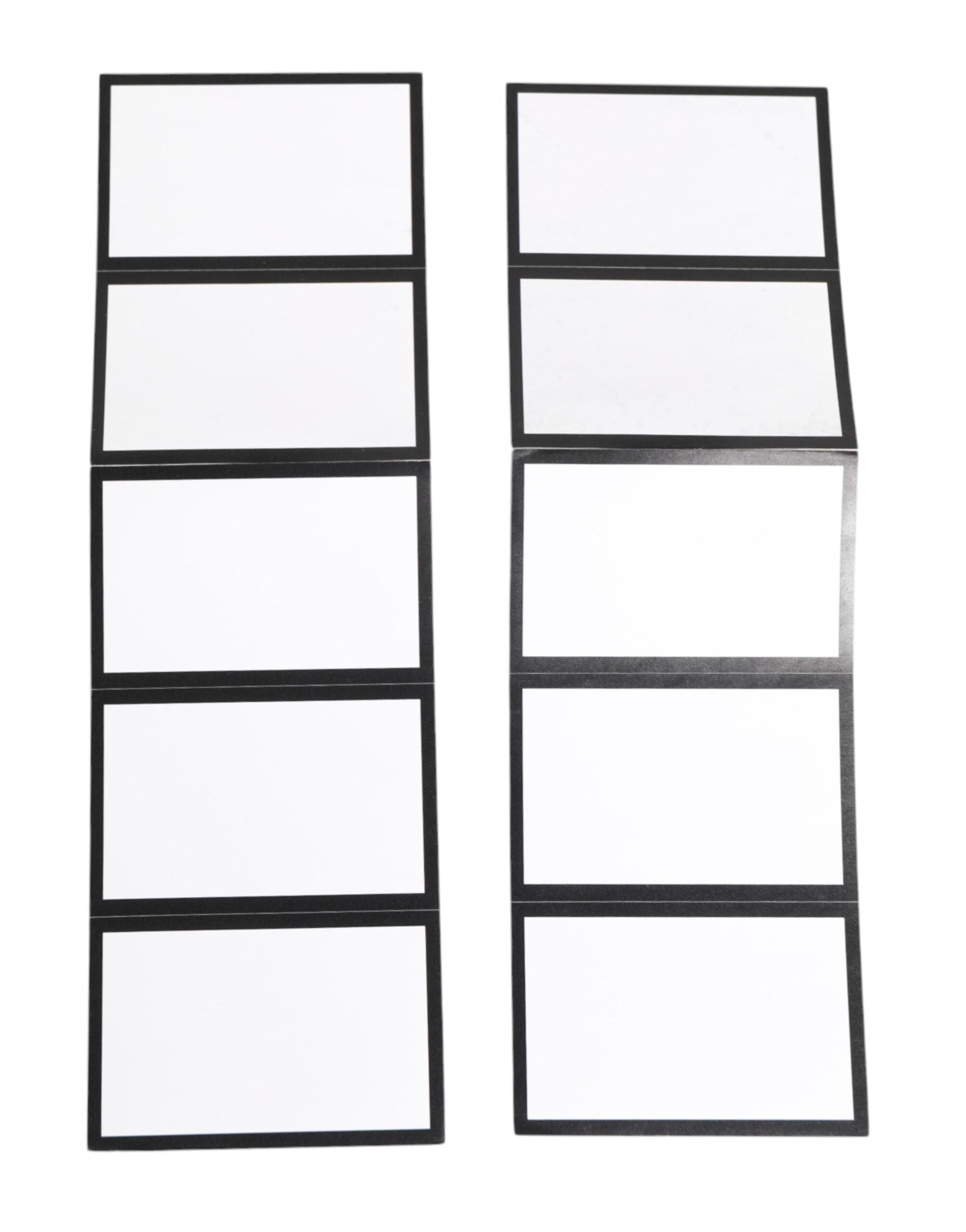 Multicolor Leopard Print Envelope Paper Post Card Holder