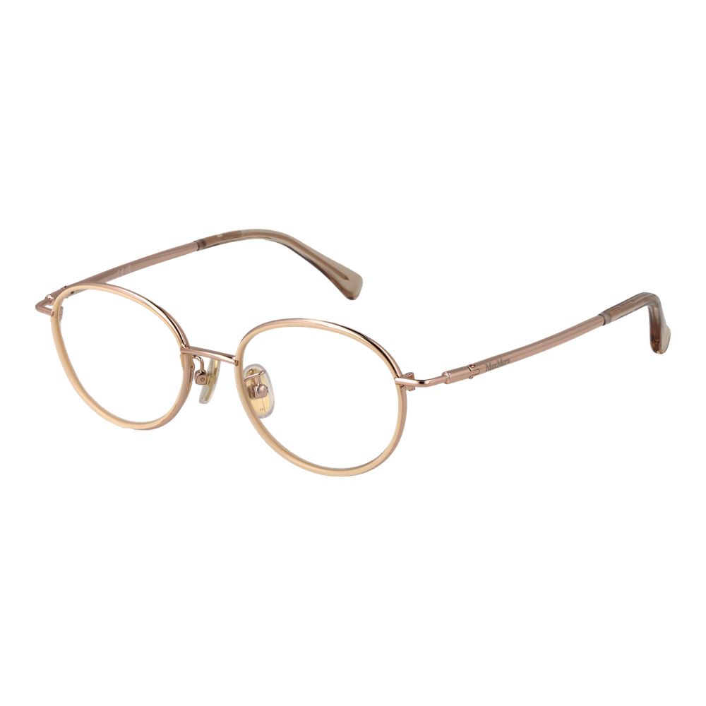 Max Mara Rose Gold Metal Glasses (Frames)