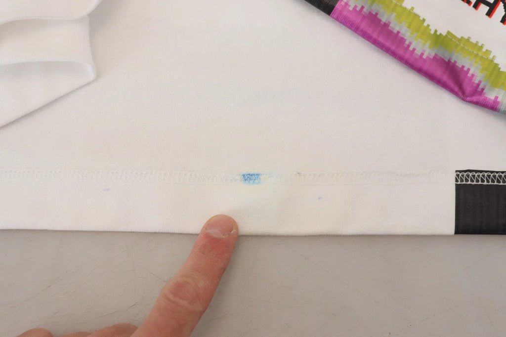 Multicolor Print Blouse Cotton Tank TV Print T-shirt