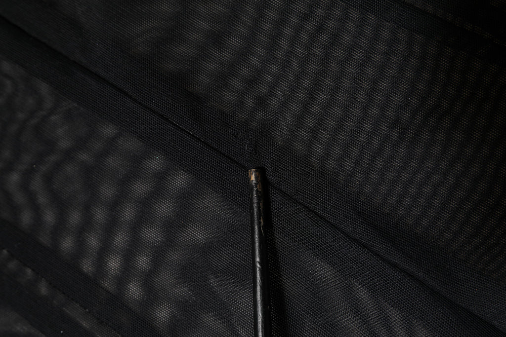 Black Sheer Mesh Long Sleeve Jumpsuit Bodysuit Dress